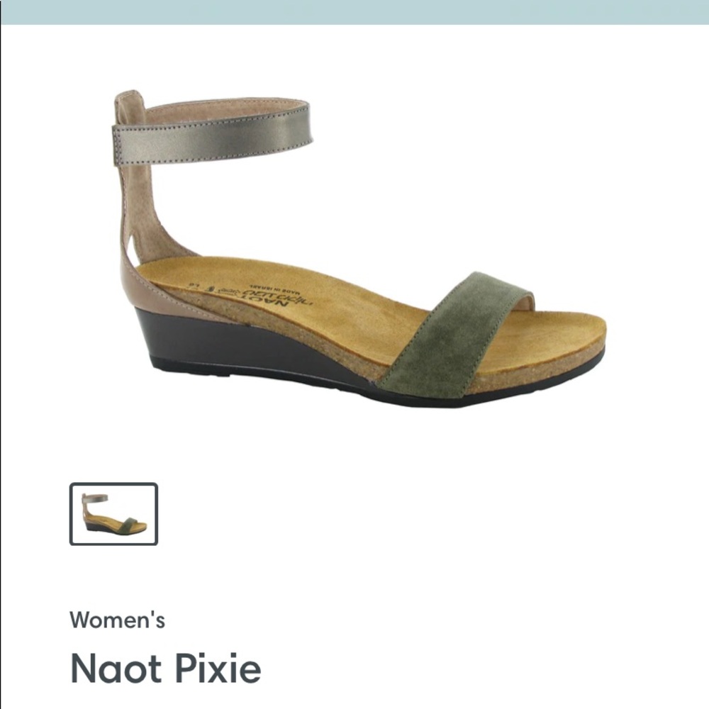 Naot wedged Sandals